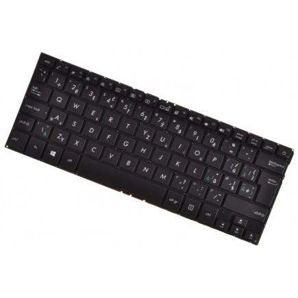 Klawiatura do laptopa Asus UX430UA czeska czarna bez ramki, podświetlany