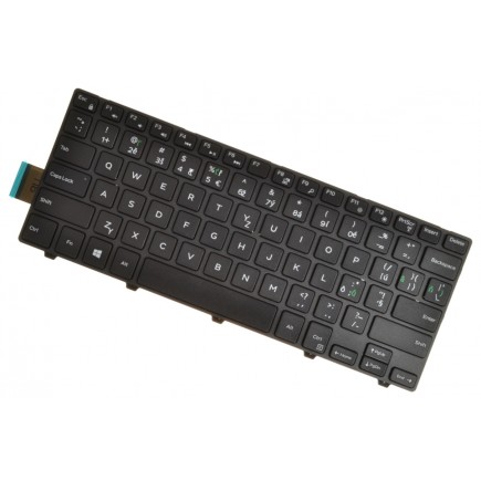 Klawiatura do laptopa Dell Vostro 14 (5459) z ramką, czarne CZ / SK