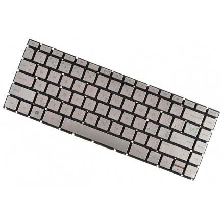 Klawiatura do laptopa HP 14-BK CZ / SK srebro, bez ramki