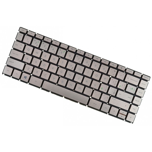 Klawiatura do laptopa HP 14-BK CZ / SK srebro, bez ramki