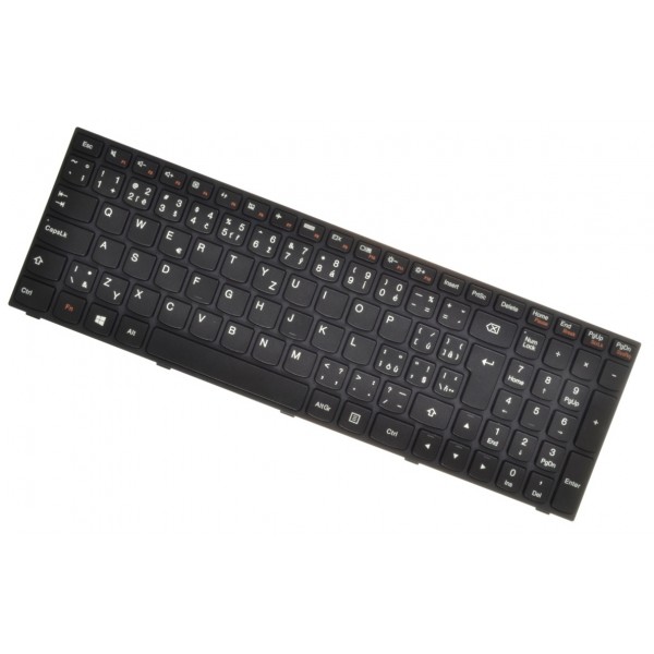 Klawiatura do laptopa Lenovo Ideapad G50-70 z ramką, czarne CZ / SK