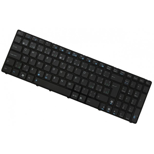 Klawiatura do laptopa Asus  A52J z ramką, czarne CZ / SK