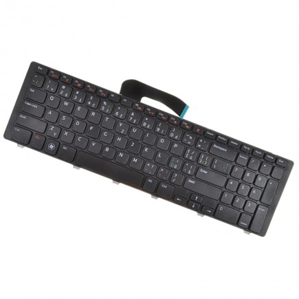 Klawiatura do laptopa Dell kompatibilní H8HK4 z ramką, czarne CZ / SK