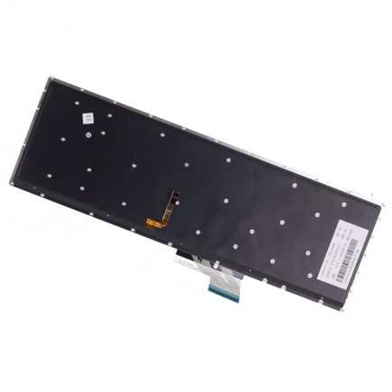 Klawiatura do laptopa Lenovo Y70-50 czeska czarna bez ramki, podświetlany