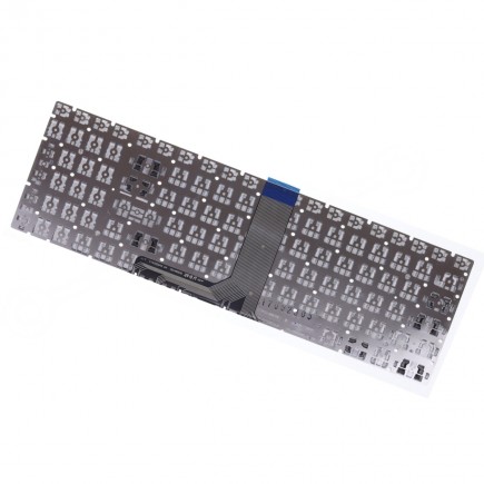 Klawiatura do laptopa MSI GL62 6QD czeska czarna bez ramki