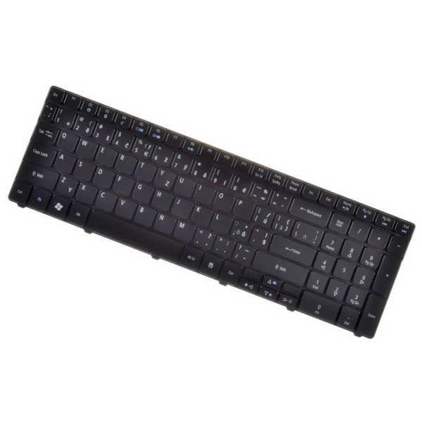 Klawiatura do laptopa Acer Aspire 5800 z ramką, czarne CZ / SK