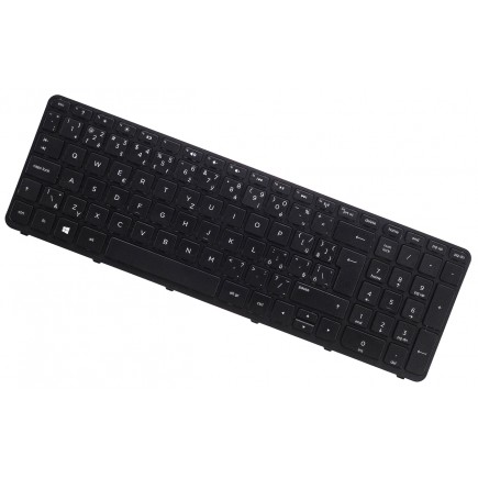 Klawiatura do laptopa HP 250 G3 z ramką, czarne CZ / SK