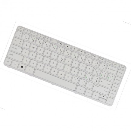 Klawiatura do laptopa z ramą HP Pavilion 14-N CZ/SK biała