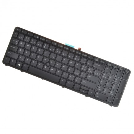 Klawiatura do laptopa HP kompatibilní 733688-031 CZ / SK czarna, podświetlana, Trackpoint