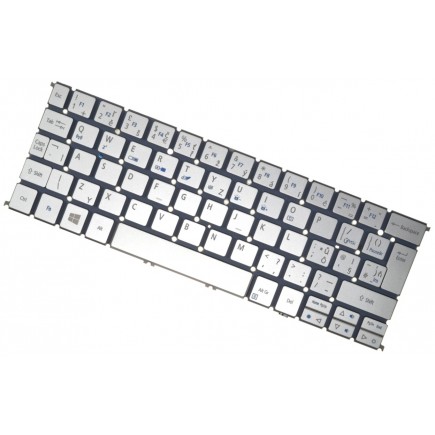 Klawiatura do laptopa Acer Aspire S7-191 CZ / SK srebro, bez ramki, podświetlany