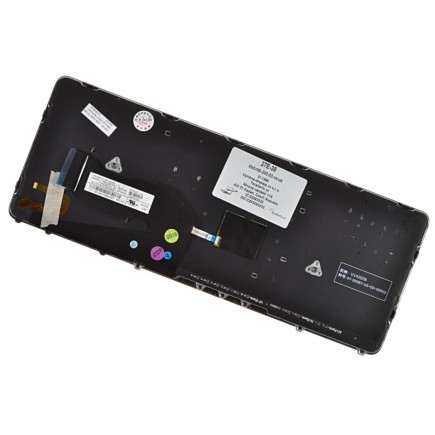 Klawiatura do laptopa HP EliteBook 850 G2 CZ / SK Srebrna ramka, podświetlana, Trackpoint