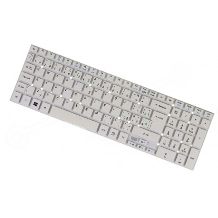 Klawiatura do laptopa Acer Aspire V15 V3-572G-52V0 CZ/SK biała Bez ramy