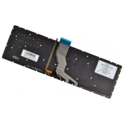 Klawiatura do laptopa HP 17-ab CZ / SK srebro, bez ramki, podświetlany