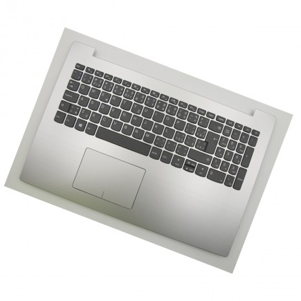 Klawiatura do laptopa Kompatibilní Lenovo 5CB0N86517 Srebrna rama CZ/SK, Palmprest