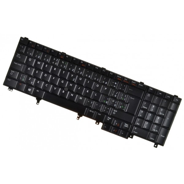 Klawiatura do laptopa Kompatibilní Dell 031CWT CZ/SK czarna trackpoint