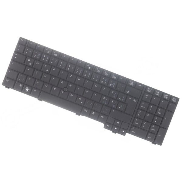 Klawiatura do laptopa HP kompatibilní V104826AK1 CS CZ/DE czarna trackpoint