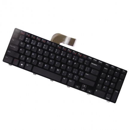 Klawiatura do laptopa Dell kompatibilní 0JK9FX z ramką, czarne CZ / SK