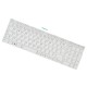 Klawiatura do laptopa biały, z ramką Toshiba Satellite C70-B-32C CZ/SK