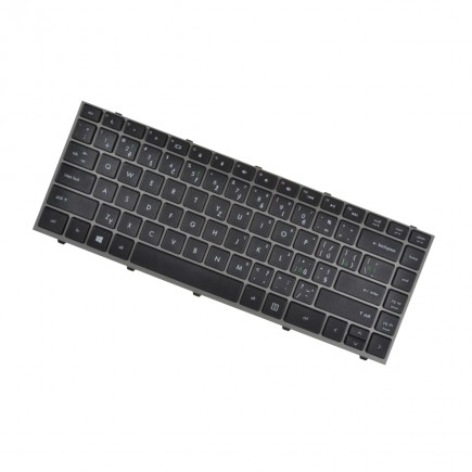 Klawiatura do laptopa Kompatibilní HP B8Z86PA Srebrna rama CZ/SK