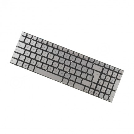 Klawiatura do laptopa Asus G551JW CZ / SK srebro, bez ramki, podświetlany