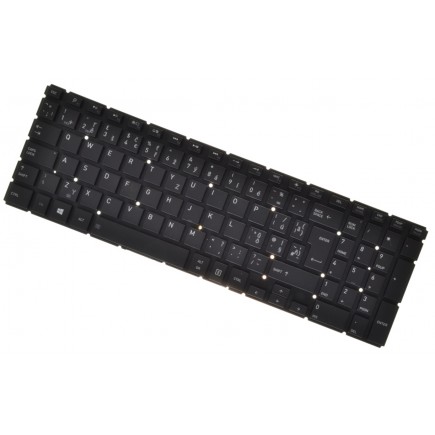 Klawiatura do laptopa Toshiba Satellite S50-B-12R czeska czarna bez ramki, podświetlany