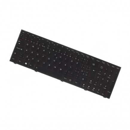 Klawiatura do laptopa Kompatibilní Lenovo 25205439 CZ/SK czarny, podświetlany