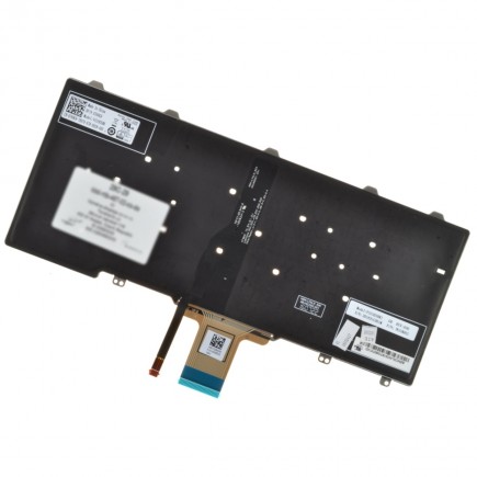 Klawiatura do laptopa Dell Latitude E7270 CZ/DE czarna bez ramki, podświetlany