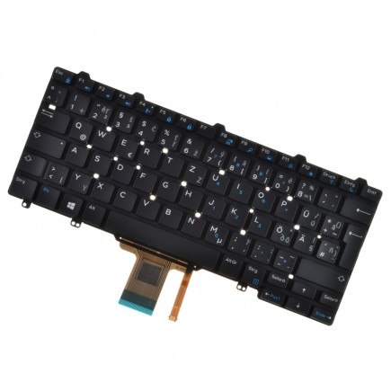 Klawiatura do laptopa Dell kompatibilní 0V2184 CZ/DE czarna bez ramki, podświetlany