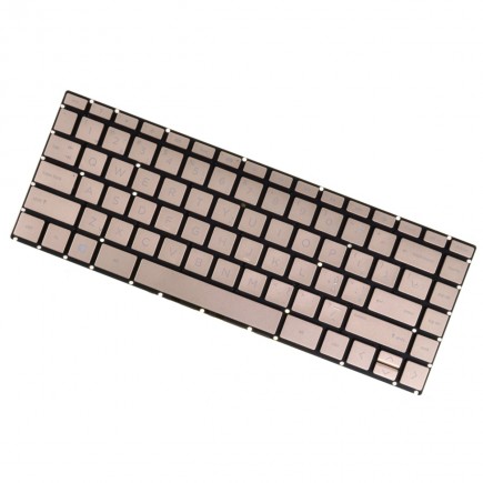 Klawiatura do laptopa HP kompatibilní  NSK.XC6PQ CZ / SK złota , bez ramki, podświetlany