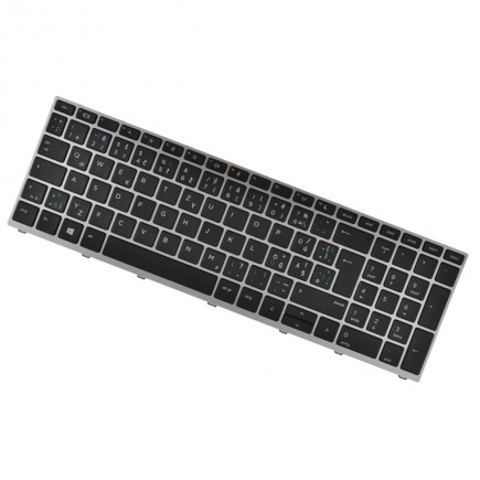 Klawiatura do laptopa HP ProBook 650 G4 CZ/DE srebrna, trackpoint
