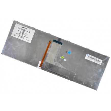 Klawiatura do laptopa Toshiba Satellite P845T CZ / SK Srebrna ramka, podświetlana