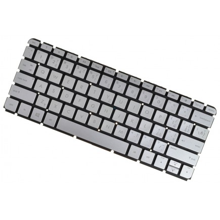 Klawiatura do laptopa HP ENVY 13-ab CZ / SK srebro, bez ramki, podświetlany