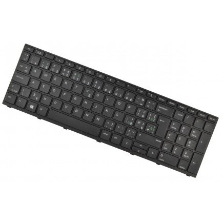 Klawiatura do laptopa HP Probook 450 G5 z ramką, czarne CZ / SK