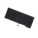 Klawiatura do laptopa Kompatibilní Lenovo 04Y2726 CZ / SK czarna, podświetlana, Trackpoint