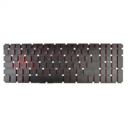 Klawiatura do laptopa Acer Aspire AN515-51 czechosłowacki czarna
