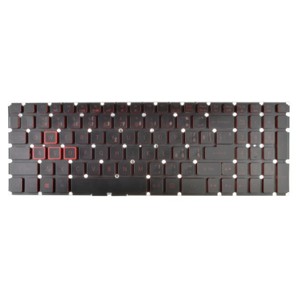 Klawiatura do laptopa Acer Aspire AN515-51 czechosłowacki czarna