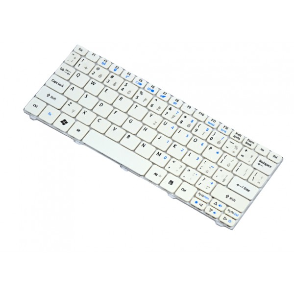 Klawiatura do laptopa Acer Aspire One D257-13876 czeska biała 