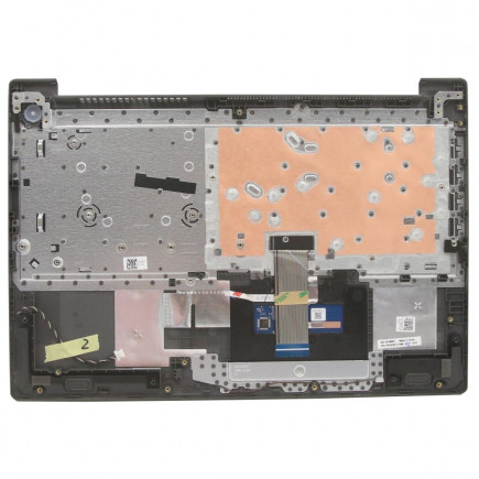 Klawiatura do laptopa Kompatibilní Lenovo 5CB1C17442 CZ / SK czarna, Palmrest, Z touchpadem