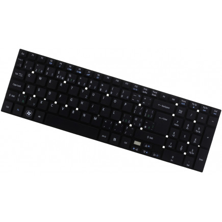 Klawiatura do laptopa Packard Bell EasyNote LS44SB czeska czarny bez ramki