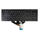 Klawiatura do laptopa HP Omen 15-DC0120TX bez ramki, czarna CZ/SK, podświetlana