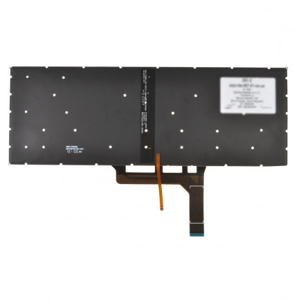 Klawiatura do laptopa MSI GF63 12UCX bez ramki, czarna CZ/SK, podświetlana