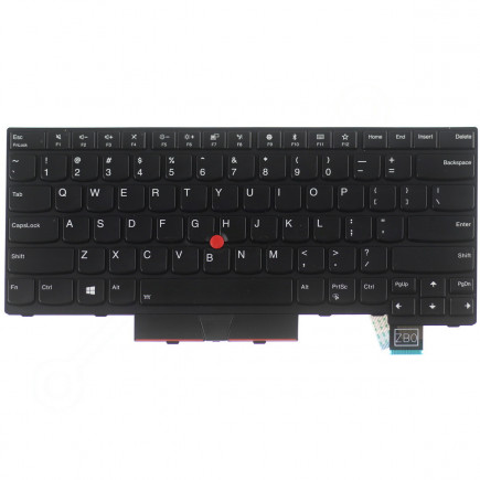 Klawiatura do laptopa Kompatibilní 01AX413 CZ / SK Czarny, podświetlany