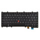 Klawiatura do laptopa Kompatibilní 00PA214 CZ / SK Czarny, Podświetlany, Z ramką