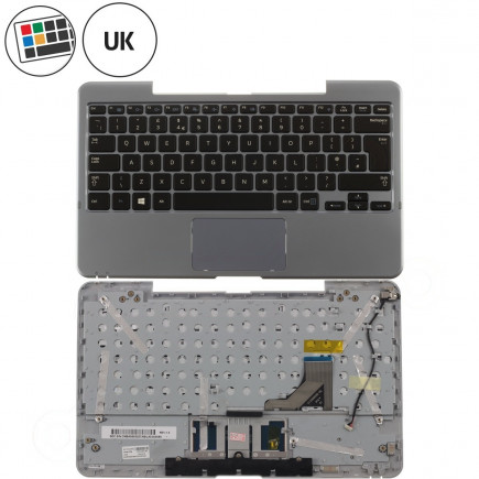 Klawiatura do laptopa Samsung 500TC1 CZ / SK czarna, Palmprest, Bez touchpada