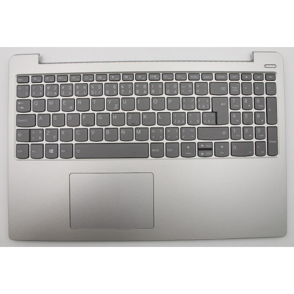 Klawiatura do laptopa Kompatibilní 5CB0R07350 CZ / SK czarna, Palmprest, Bez touchpada