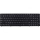 Klawiatura do laptopa Kompatibilní 04GN0K1KRU00-6 CZ / SK czarny, bez podświetlenia, z ramką