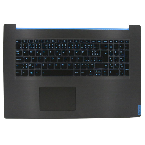 Klawiatura do laptopa Kompatibilní 5CB0U42830 CZ / SK czarna, Palmprest, Bez touchpada