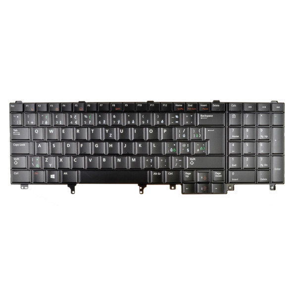 Klawiatura do laptopa Kompatibilní 048P9P CZ / SK czarny, bez podświetlenia, z ramką