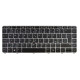 Klawiatura do laptopa HP EliteBook 840 G3 CZ / SK srebrny, bez podświetlenia, z ramką