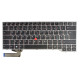 Klawiatura do laptopa Fujitsu Siemens LIFEBOOK E544 CZ / SK srebrny, bez podświetlenia, z ramką